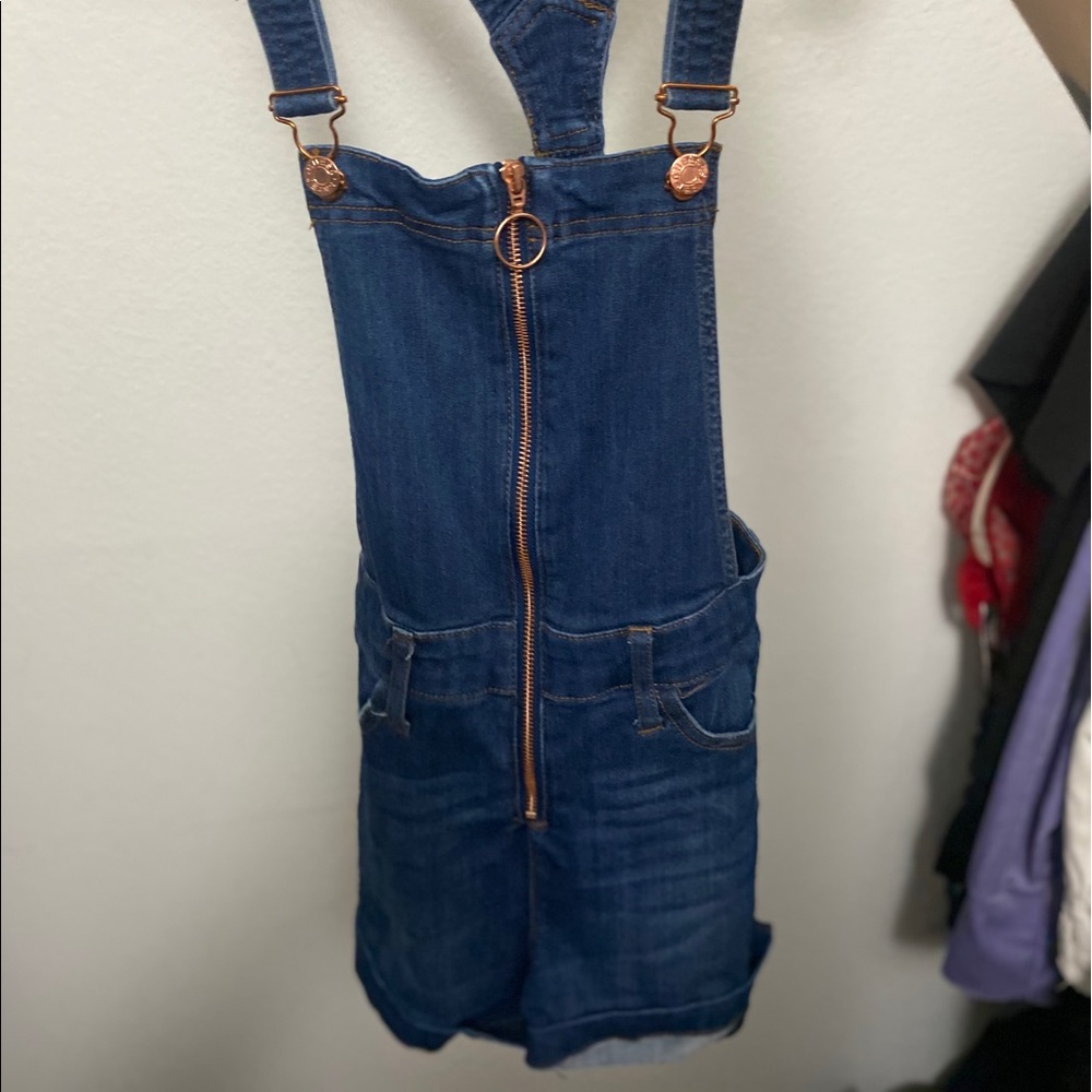 Guess jean overalls